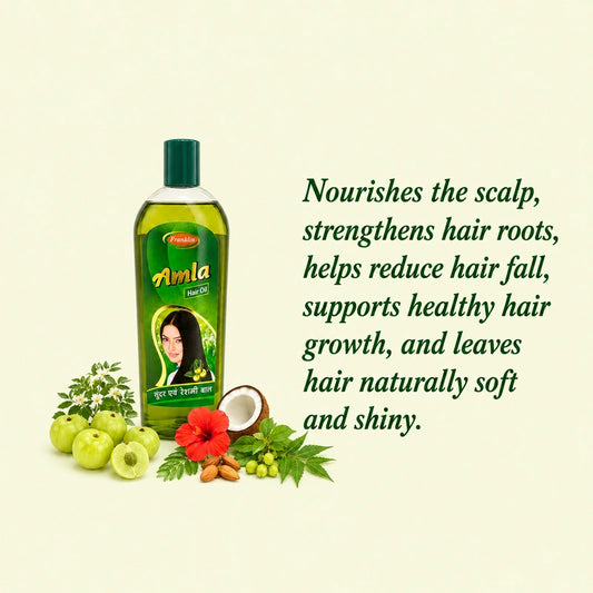 Amla Hair Oil benefits for stronger roots, nourished scalp and healthy-looking hair