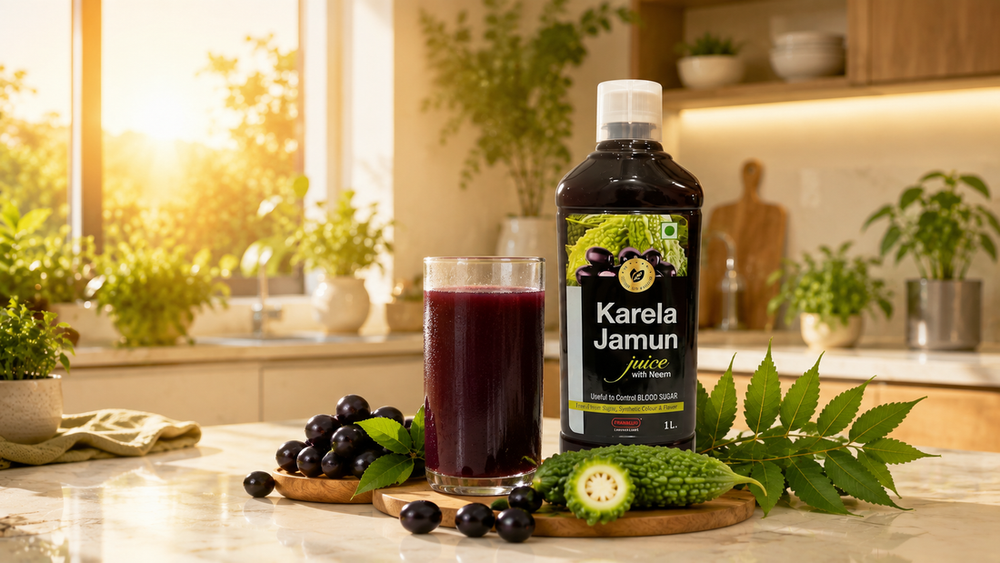 Karela Jamun Juice with Neem: Nutrients, Vitamins & Minerals and Their Benefits