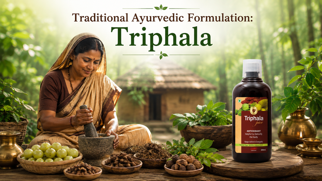 Triphala Juice: The Ayurvedic Power of Amla, Harad & Baheda