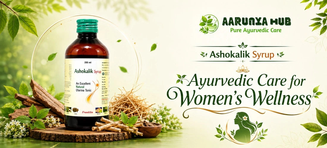 Aarunya Hub Ashokalik Ayurvedic Syrup for women’s wellness and menstrual support