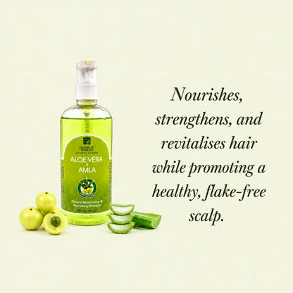 Aloe Vera & Amla Shampoo for nourished, stronger and healthier-looking hair