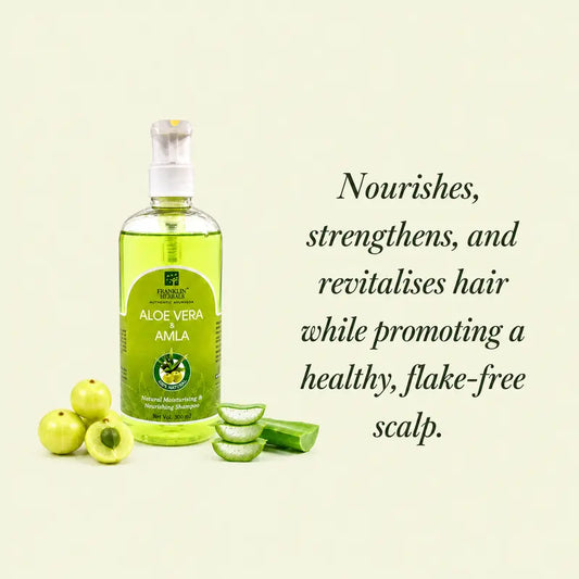 Aloe Vera & Amla Shampoo for nourished, stronger and healthier-looking hair