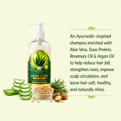 Aloe Vera Anti Hair Fall Shampoo benefits for stronger roots and nourished hair