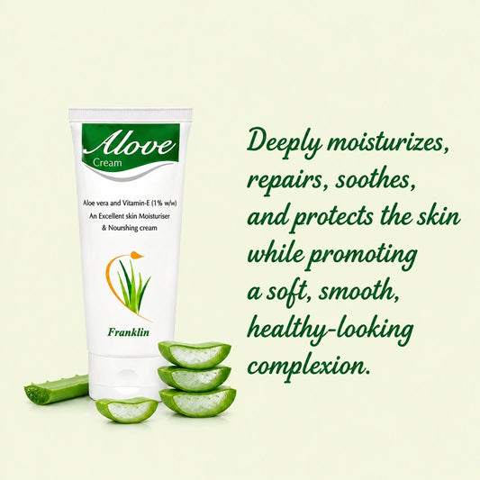 Alove Cream deeply moisturises, soothes and nourishes the skin