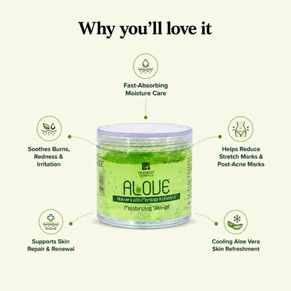 Benefits of Alove Moisturising Skin Gel for soft, hydrated and healthy-looking skin