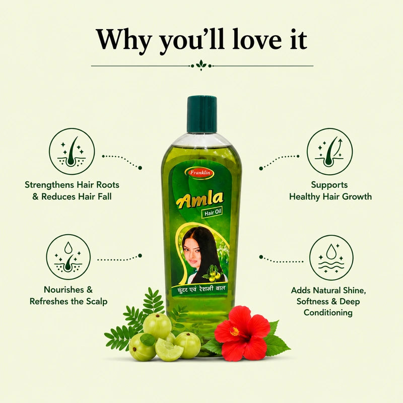 Benefits of Amla Hair Oil for hair strength, nourishment and natural shine