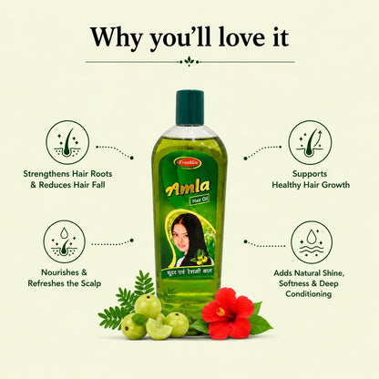 Benefits of Amla Hair Oil for hair strength, nourishment and natural shine