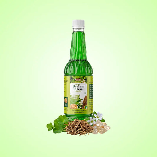 Brahmi Khus Sharbat – refreshing herbal drink for cooling and daily wellness