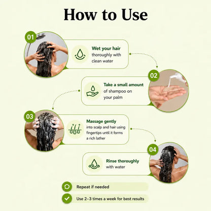 How to use Aloe Vera Anti Dandruff Shampoo for regular scalp care