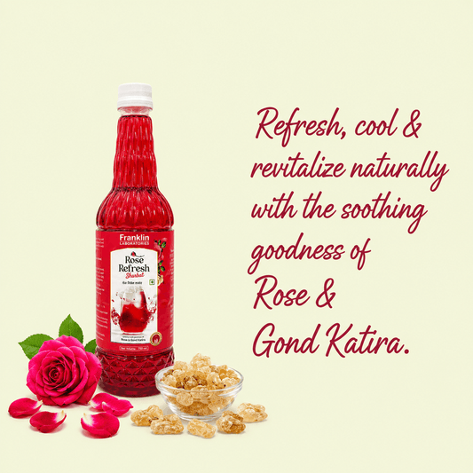 Rose Refresh Sharbat benefits for hydration, cooling and everyday refreshment