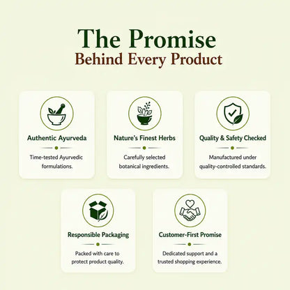 Aarunya Hub commitment to quality, authenticity and trusted Ayurvedic wellness products