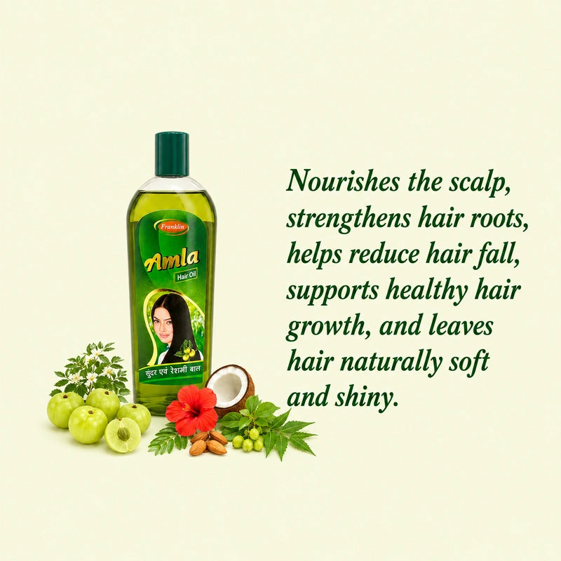 Amla Hair Oil benefits for stronger roots, nourished scalp and healthy-looking hair