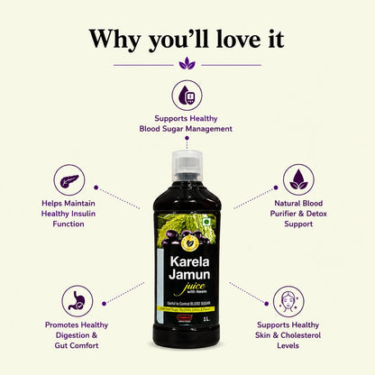 Benefits of Karela Jamun Juice with Neem for healthy lifestyle
